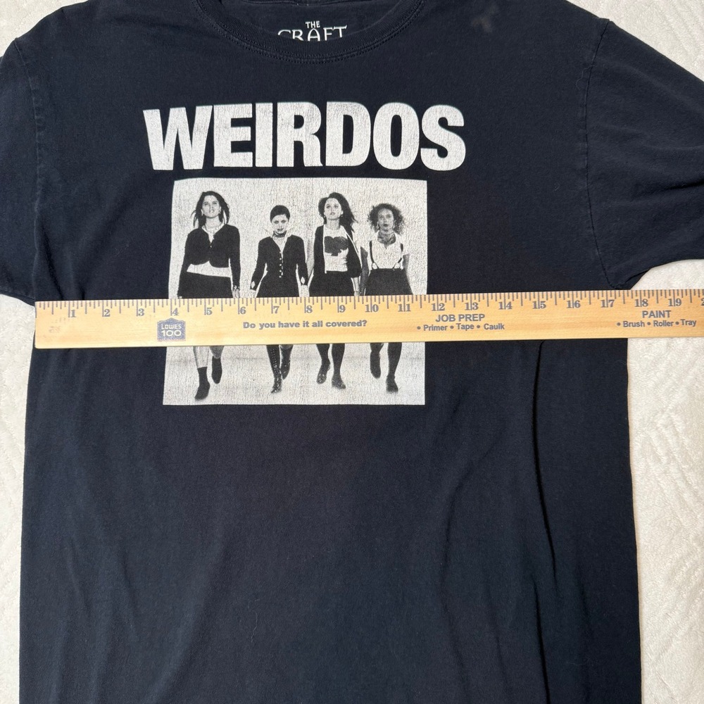 Goth Witchy The Craft Weirdos T-Shirt M Black 90s Cult Movie Ripple Junction - Picture 5 of 6